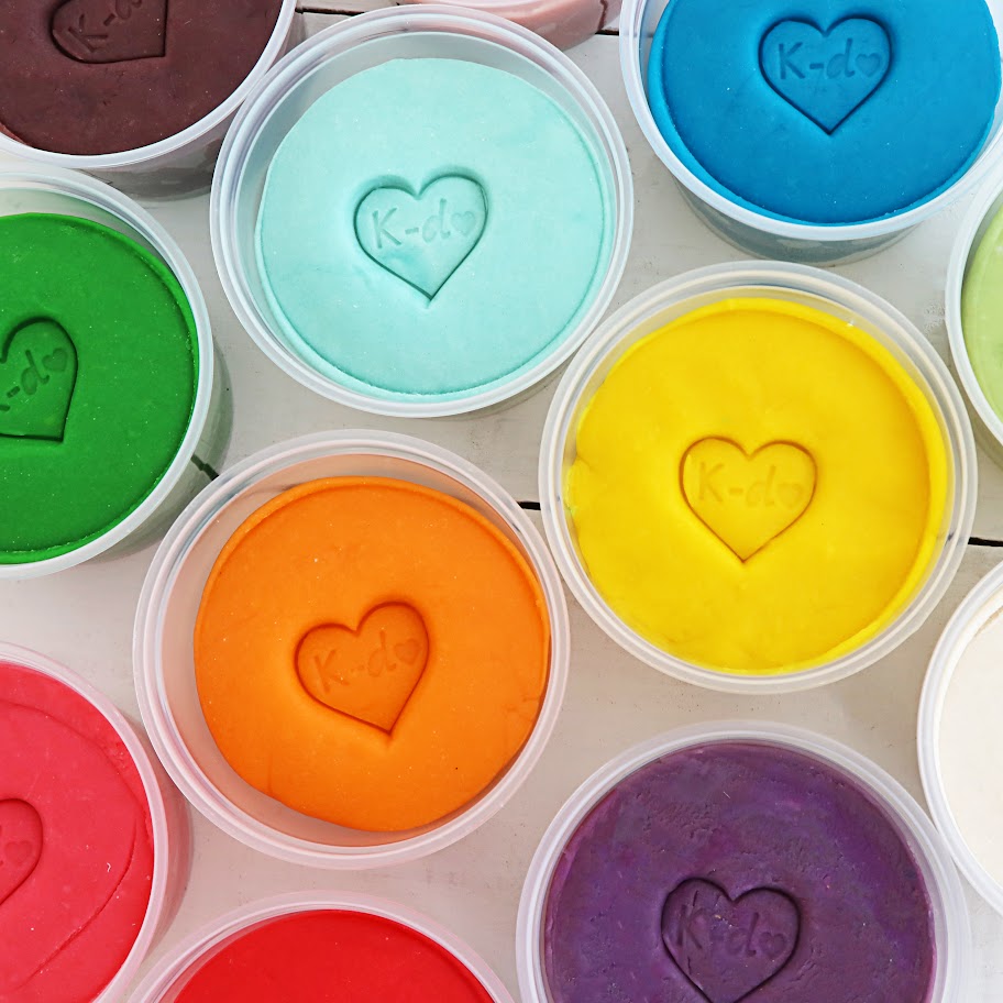 100% natural playdough