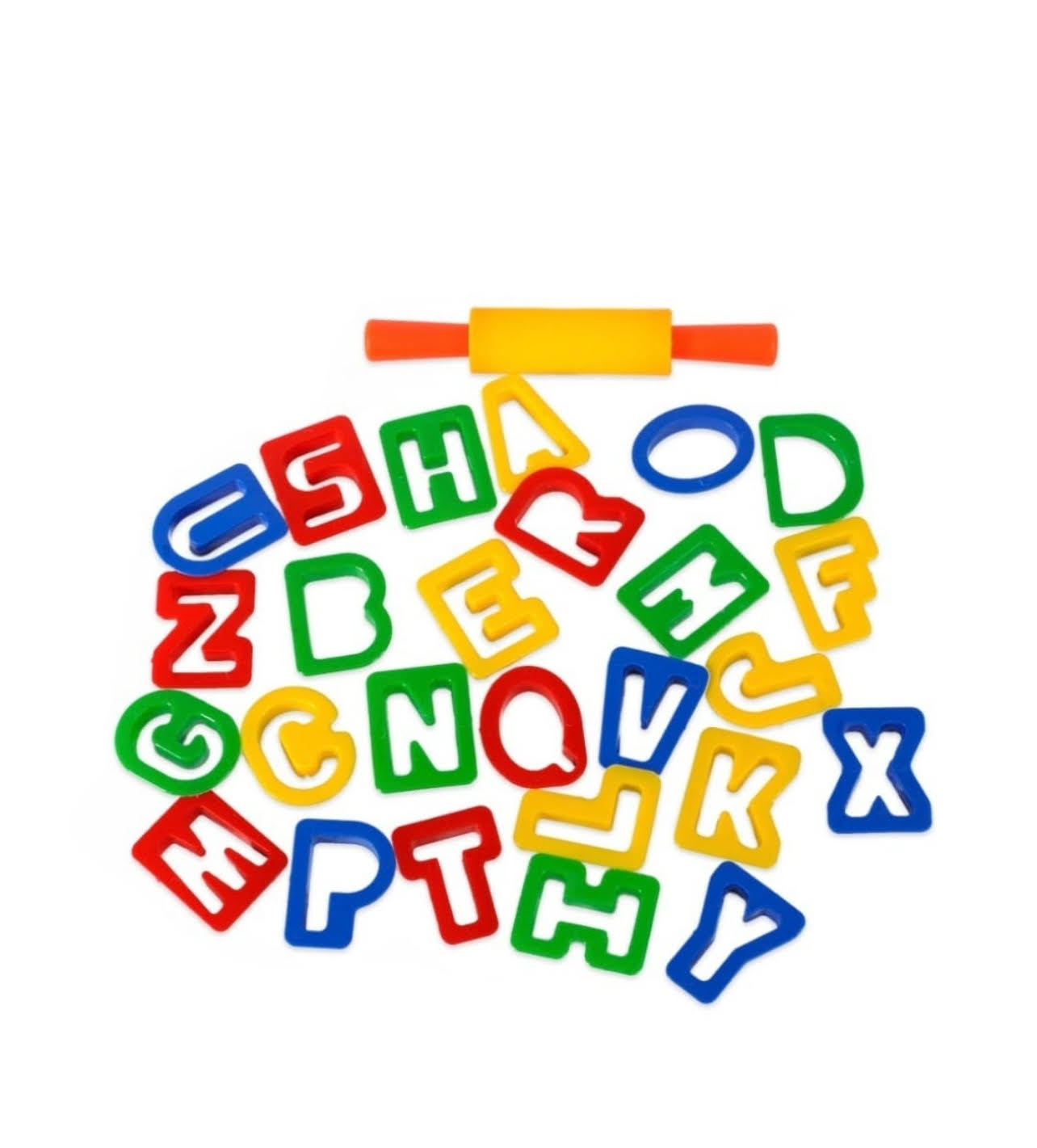 ABC doughy letters