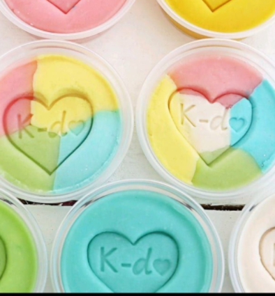 100% natural playdough