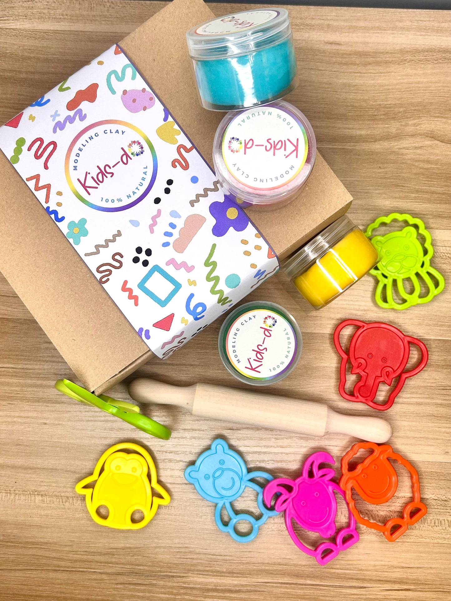 natural playdough Starter Kit