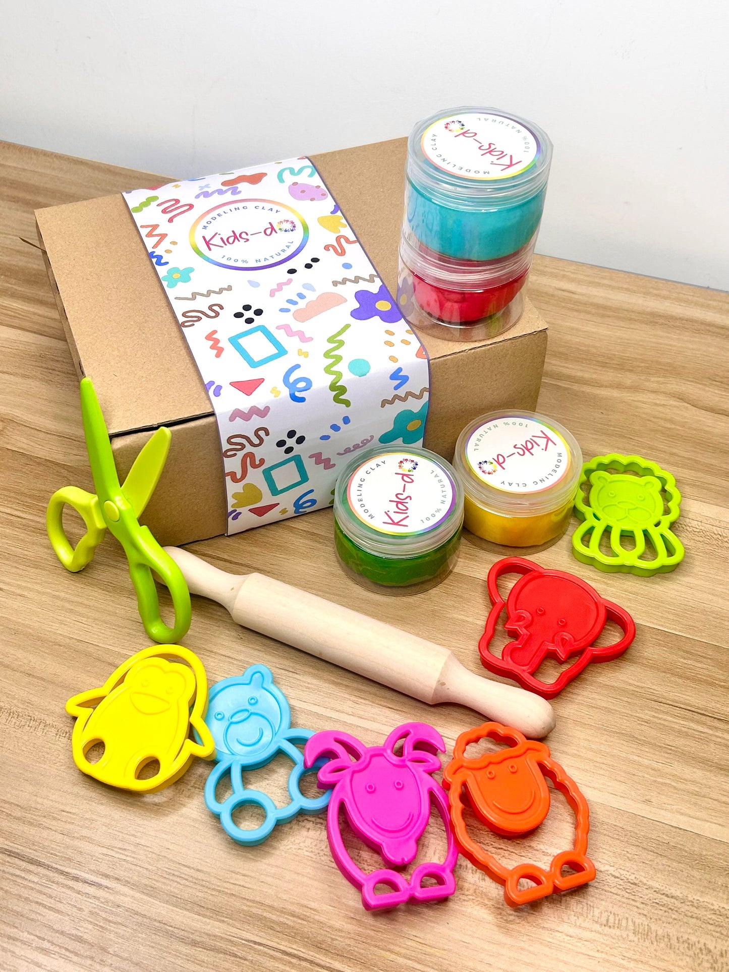 natural playdough Starter Kit